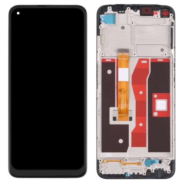 Oppo A55 Display and Touch Screen Combo Replacement Price in Chennai India Original With Frame - CPH2325