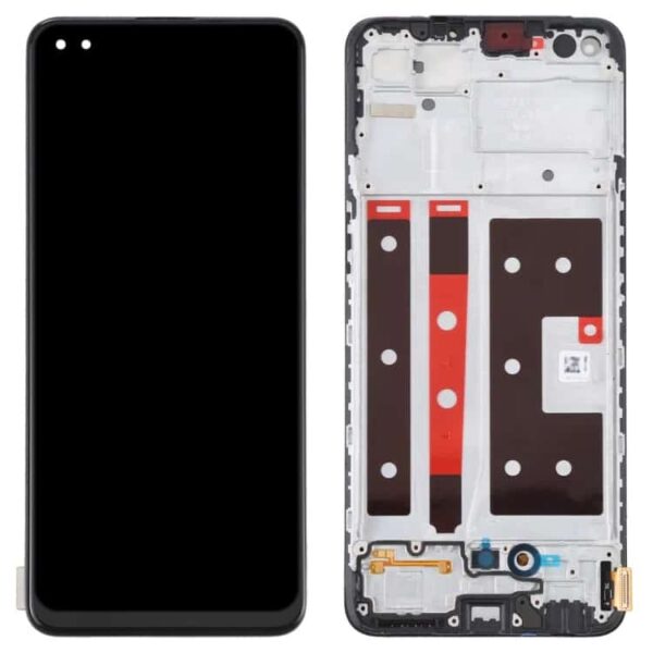 Oppo F17 Pro Display and Touch Screen Combo Replacement Price in Chennai India With Frame Original - CPH2119