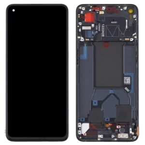 Oppo Reno 7 5G Display and Touch Screen Combo Replacement Price in Chennai India Original With Frame Black - CPH2371