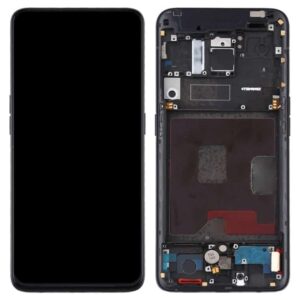 Oppo Reno Display and Touch Screen Combo Replacement Price in Chennai India With Frame Original - Black - CPH1917